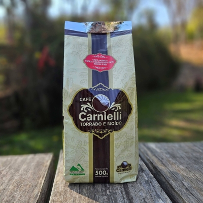 Café Carnielli Torrado e Moído 500g - Bebida Fina