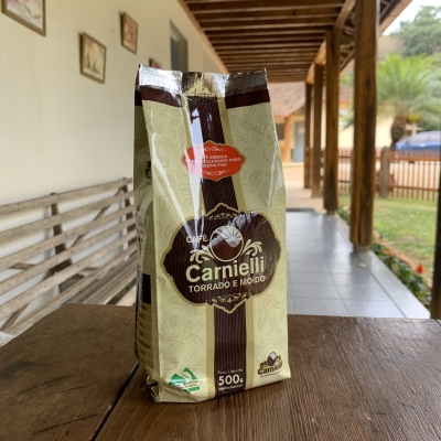 Café Carnielli Torrado e Moído 500g - Bebida Fina